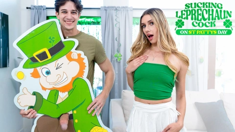 St. Patrick's Day Leprechaun Cock Sucking Fun