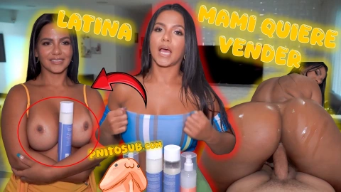 Español: Mamá vende, ella modela, ¡y es puta!